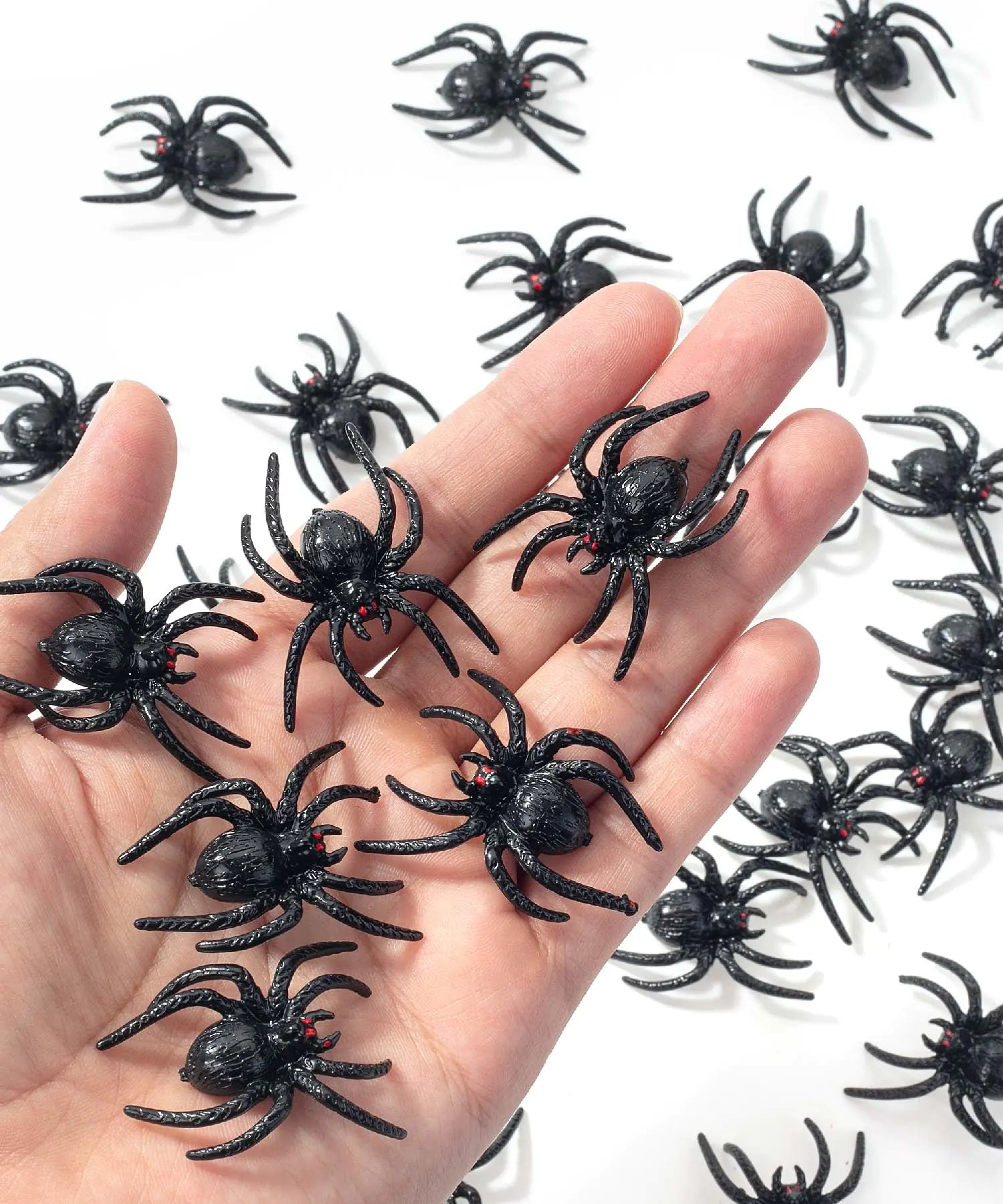 Halloween Plastic Spiders